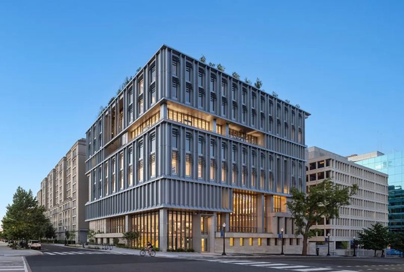 國外校園建筑：美國·喬治城大學(xué)麥考特公共政策學(xué)院
