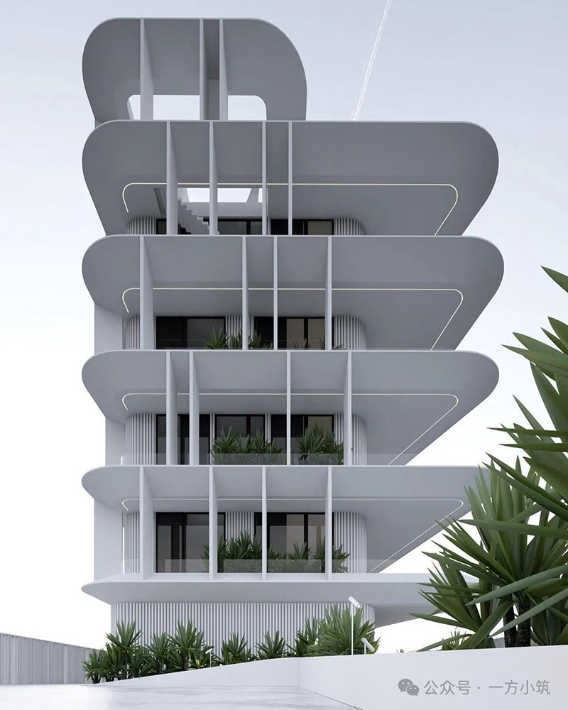 超有設計感的多層住宅合集